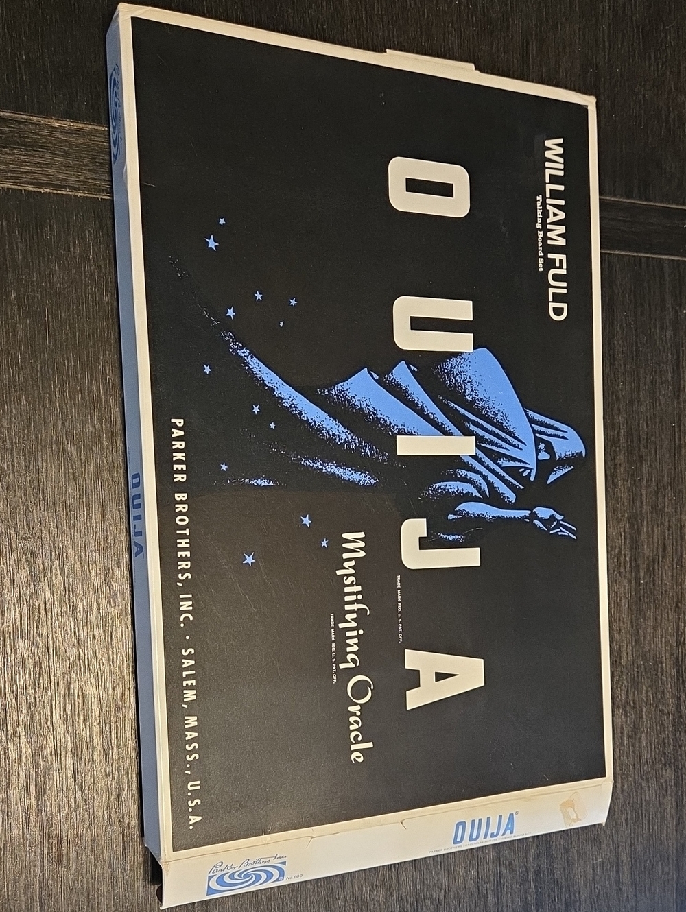Vintage 1960s Parker Brothers Ouija Board Game Complete William Fuld Oracle